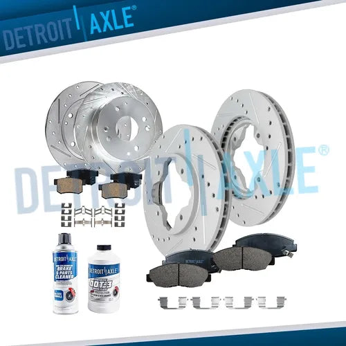 Kit Frenos Discos Cerámicos Honda Accord Acura Cl 1993-1997