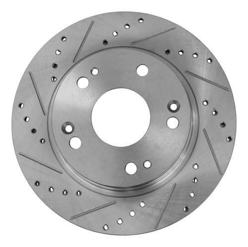 Discos Freno Ventilados Honda Civic 2006 2007 A 2011 Trasero