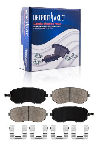 Kit Frenos Discos Perforados Subaru Legacy Outback 2006-2009