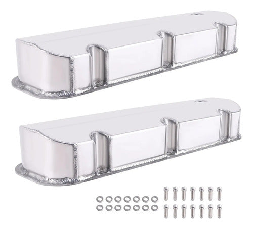 Tapas de Punterías Aluminio Con Respiradero BBC Chevrolet GMC 396 427 454