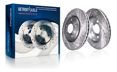 Kit Frenos Discos Perforados Jeep Grand Cherokee 1993-1998