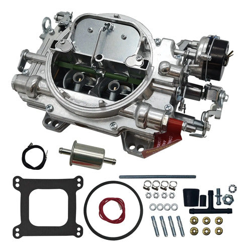 Carburador 4 Gargantas 800 Cfm Choke Eléctrico Dodge 383 400