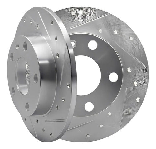 Discos Freno Traseros Ranurados Audi A4 A4 Quattro 2002-2005