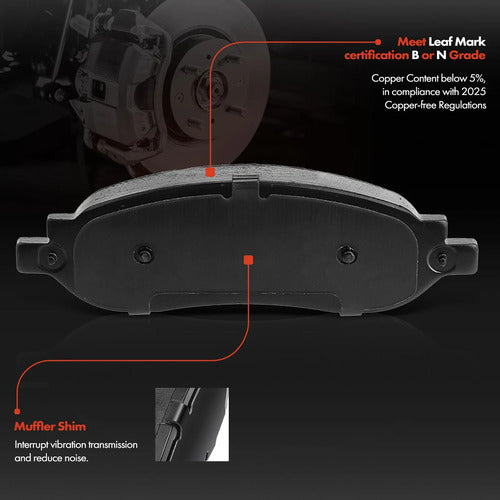 Kit Frenos Trasero Ford F-250 F-350 Super Duty 2005-2007