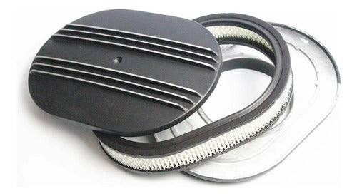 Tapas de Punterías Aluminio Altas Con Aletas Con Respiradero SBC Chevrolet GMC 283 305