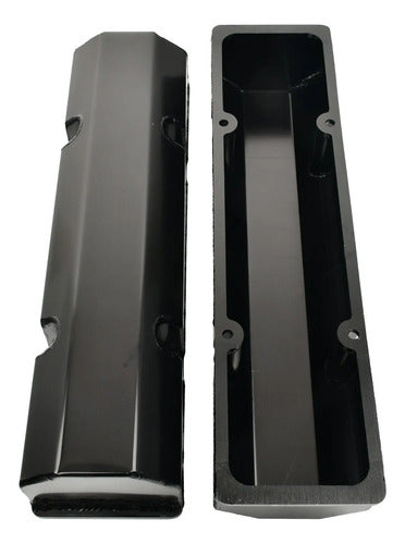 Tapas de Punterías Negras Altas Fabricadas SBC Chevrolet GMC 283 305 327 350 400
