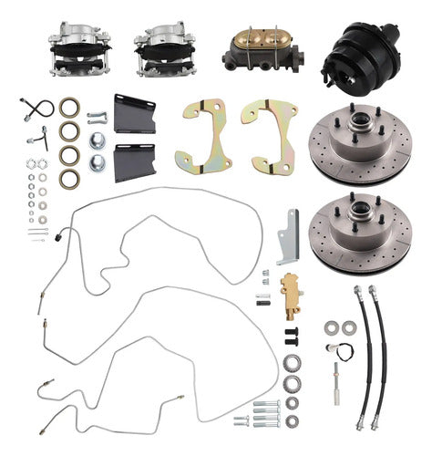Kit Conversión Frenos Disco Chevrolet Bel Air 1958-1964