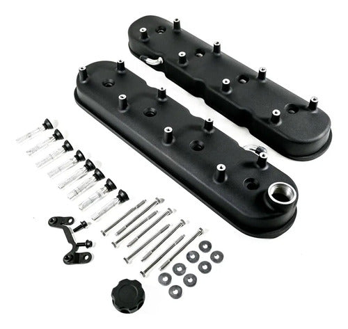 Tapas de Punterías Aluminio Altas Con Base de Bobinas Chevrolet GMC Cadillac 6.0 6.2 LS3