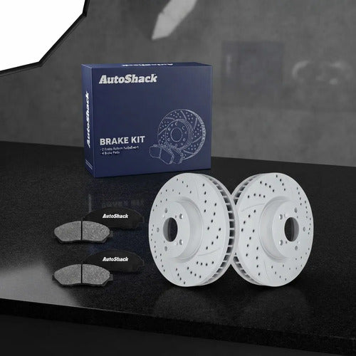 Kit Frenos Discos Ranurados Honda Pilot 2009-2015