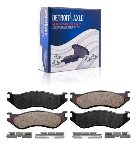Kit Frenos Discos Ranurados Dodge Ram 1500 Durango 2002-06