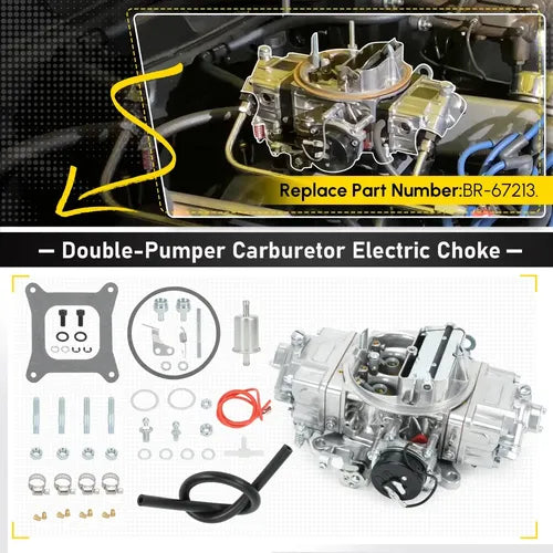 Carburador 4 Gargantas 750 Cfm Doble Bomba Gmc 350 400 Sierra C2500 C3500 K2500 K3500
