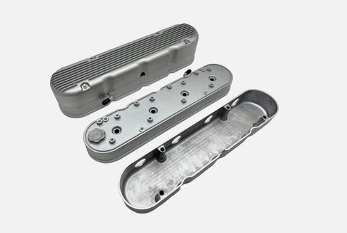 Tapas de Punterías Aluminio Altas Con Base de Bobinas 2 Piezas LS Chevrolet GMC 4.8 5.3
