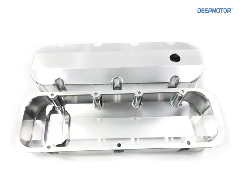 Tapas de Punterías Aluminio Fabricadas Con Respiradero BBC Chevrolet GMC 396 427 454