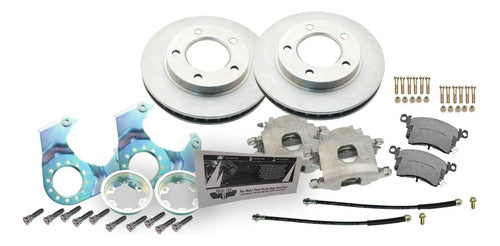 Kit Conversión Frenos Disco Jeep Cj5 Cj7 1974-1986