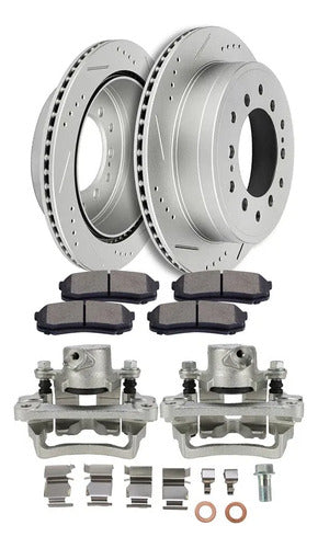 Kit Frenos Traseros Cerámicos Toyota Fj Cruiser 2010-2014