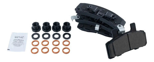 Kit Frenos Cerámicos Chevrolet Silverado Sierra 1988-2000