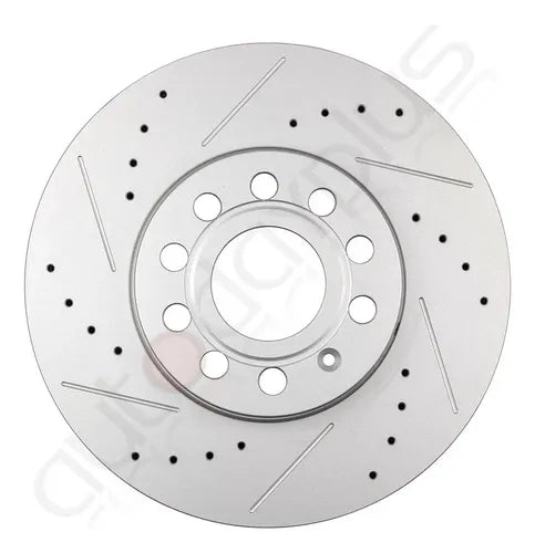 Kit Frenos Discos Volkswagen Golf Jetta 2010-2013 Cerámicos