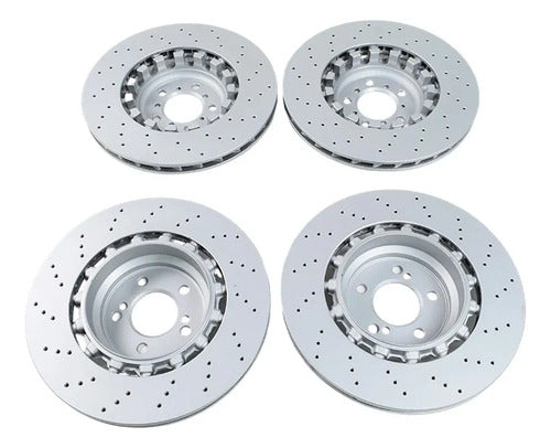 Discos Freno Bmw M3 M4 M2 2015-2020 Delantero Trasero