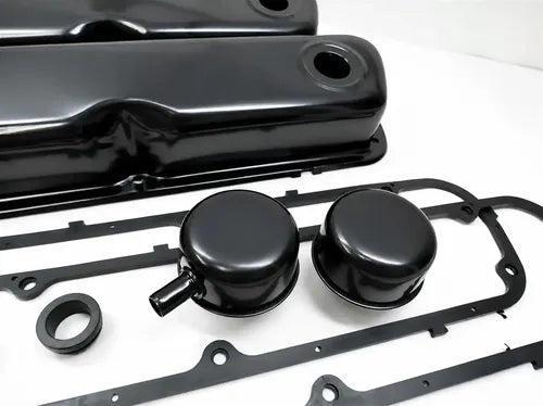 Tapas de Punterías Negras Altas Ford 289 302 351W Windsor