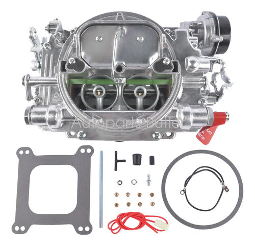 Carburador 4 Gargantas 500 Cfm Choke Eléctrico Ford 302 351 F100 F150 F250 F350 Bronco