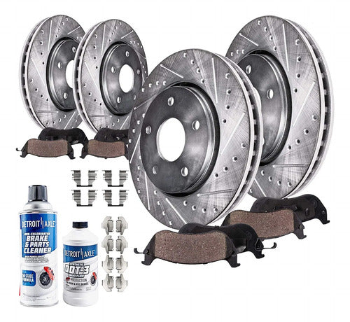 Kit Frenos Discos Ranurados Bmw 323i 325i 325ci 328i E46