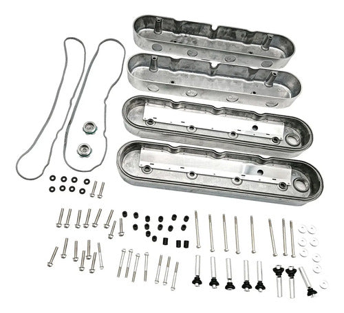 Tapas de Punterías Aluminio Con Aletas LS Chevrolet GMC 4.8 5.3 Silverado Sierra 1500