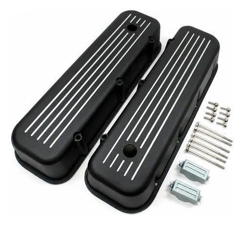 Tapas de Punterías Aluminio Con Aletas BBC Chevrolet GMC 396 427 454