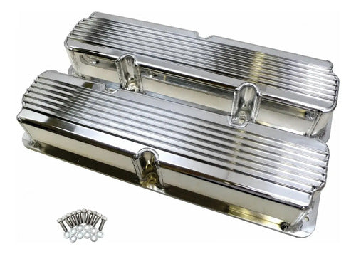Tapas de Punterías Aluminio Altas Con Aletas Ford FE 352 360 390 428