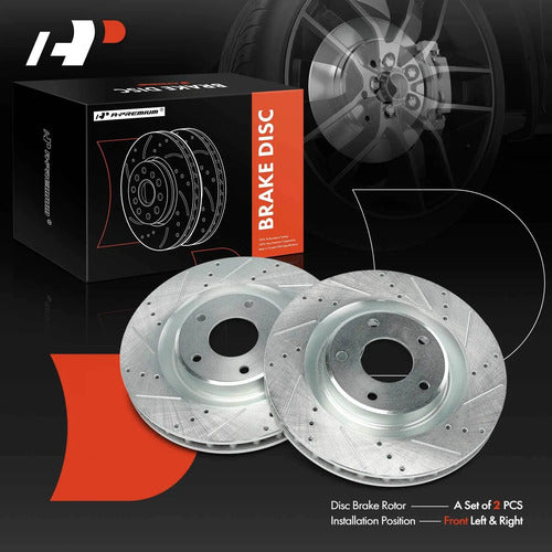 Discos Freno Chevrolet Corvette Cadillac Xlr 2005-2013