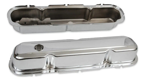 Tapas de Punterías Cromadas Altas Small Block Dodge Plymouth Chrysler 318 340 360