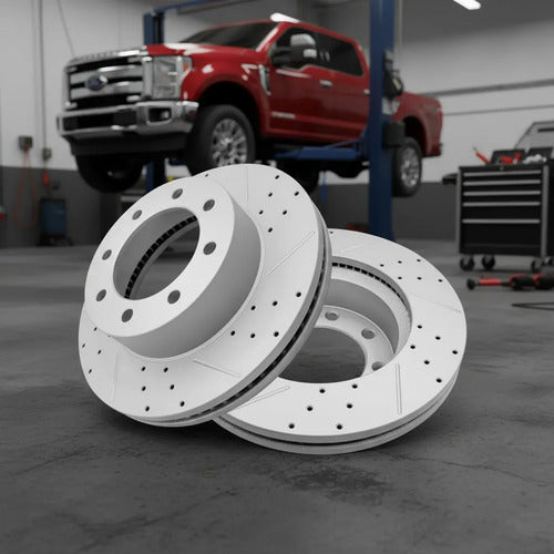 Discos Freno Delantero Ford F-250 F-350 F-450 2013-2023