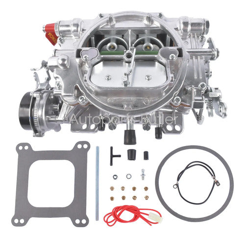 Carburador 4 Gargantas 500 Cfm Choke Eléctrico Ford 302 351 F100 F150 F250 F350 Bronco