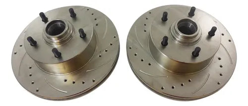Discos Freno Ranurados Perforados Chevrolet Camaro 1968-1969