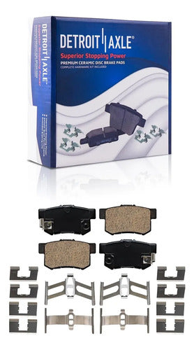 Discos Freno Traseros Honda Accord Acura Cl 1991-1997