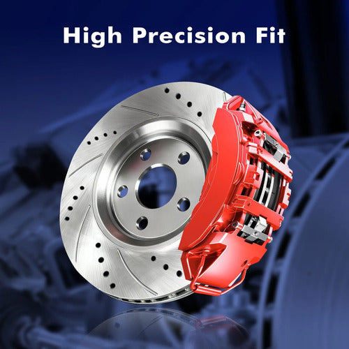 Discos Freno Traseros Ranurados Audi A3 Quattro 2004-2013