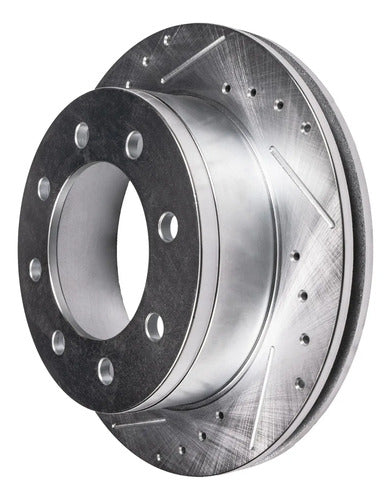Kit Frenos Discos Ranurados Ford F-250 F-350 1999-2004