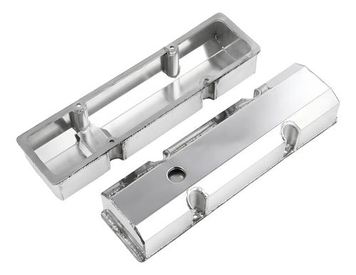 Tapas de Punterías Cromadas Altas Fabricadas SBC Chevrolet GMC 283 305 327 350 400