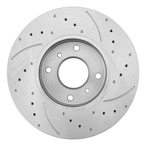 Kit Frenos Discos Ranurados Nissan Altima Sentra 1993-2006