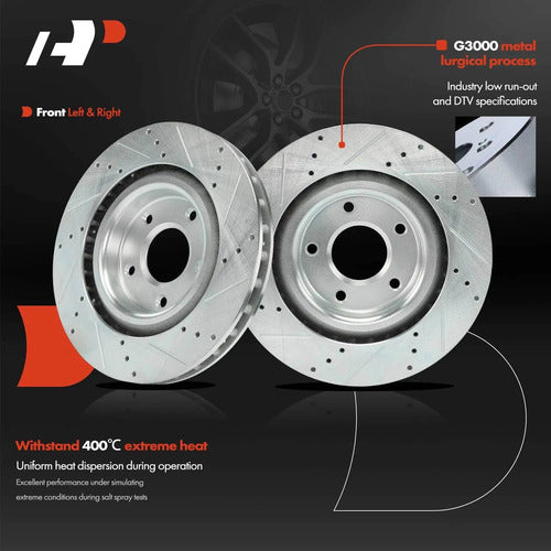 Discos Freno Chevrolet Corvette Cadillac Xlr 2005-2013