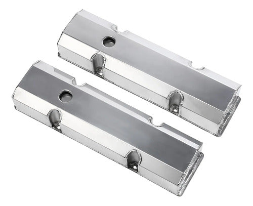 Tapas de Punterías Cromadas Altas Fabricadas SBC Chevrolet GMC 283 305 327 350 400