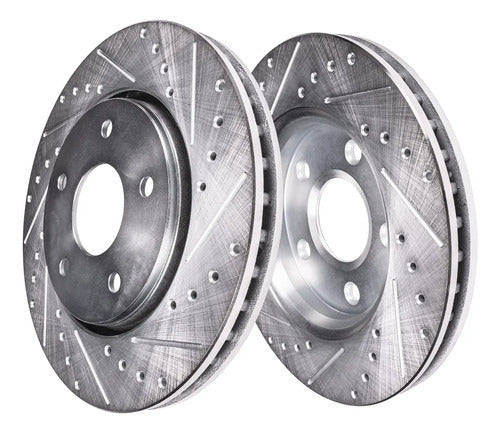 Kit Frenos Discos Perforados Jeep Grand Cherokee 1993-1998