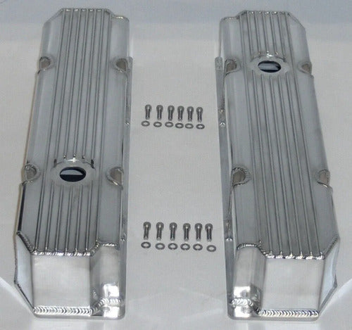 Tapas de Punterías Aluminio Con Aletas Fabricadas Big Block Dodge Plymouth Chrysler 383