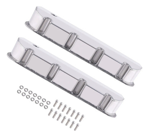 Tapas de Punterías Aluminio Altas Con Respiradero BBC Chevrolet GMC 396 427 454