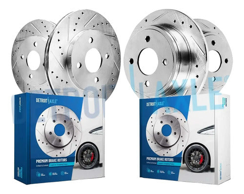 Discos Freno Ranurados Honda Accord Acura Cl 1998-2002