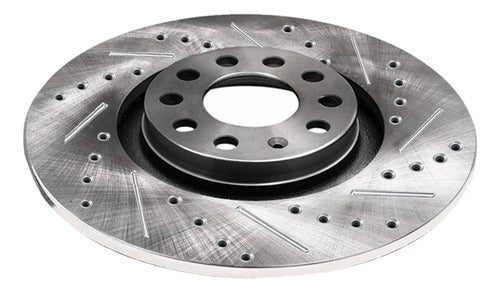 Discos Freno Trasero Ranurados Audi A3 Vw Golf Jetta