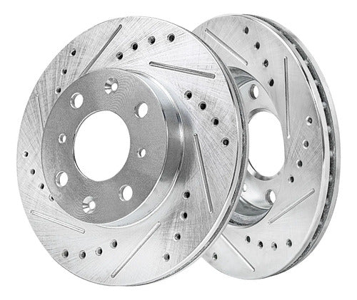 Discos Freno Delantero Honda Civic Del Sol Crx 1990-2000
