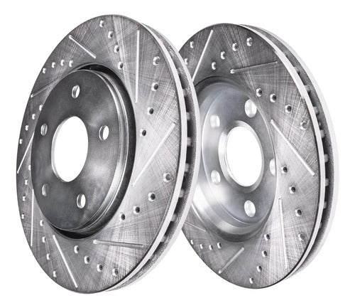 Discos Freno Delantero Ranurados Ford Thunderbird 1991-1997