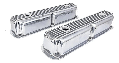 Tapas de Punterías Aluminio Con Aletas Small Block Dodge Plymouth Chrysler 318 340 360