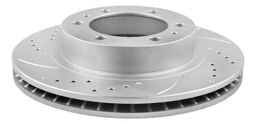 Kit Frenos Discos Ranurados Toyota 4runner Fj Cruiser
