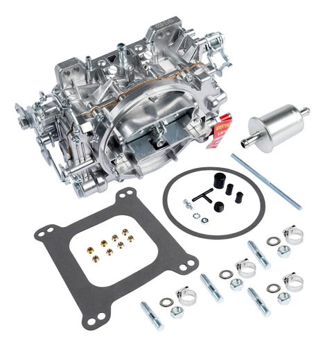 Carburador 4 Gargantas 800 Cfm Choke Manual Dodge 383 400